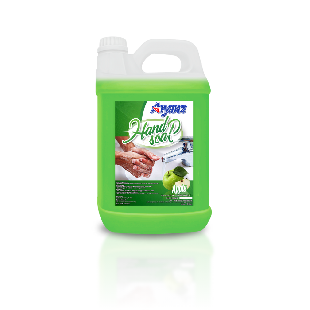 Pabrik sabun shampo detergen sabun cuci piring HANDSOAP APPLE 