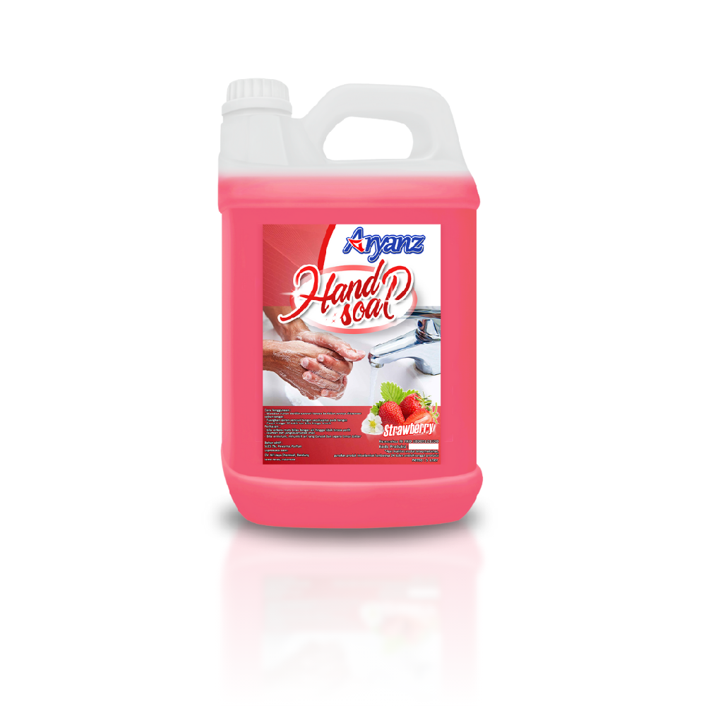 Pabrik sabun shampo detergen sabun cuci piring HANDSOAP STRAWBERRY 