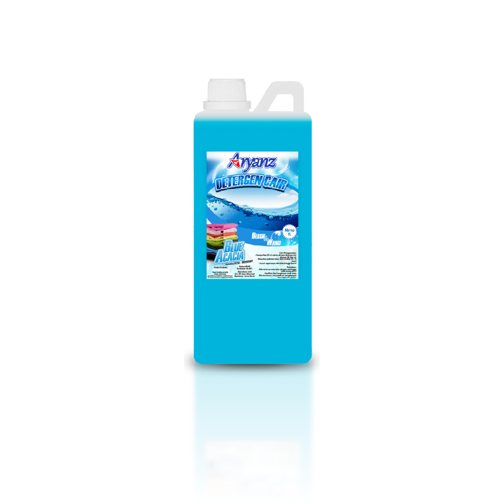 Pabrik sabun shampo detergen sabun cuci piring DETERJEN CAIR BLUE ACACIA 