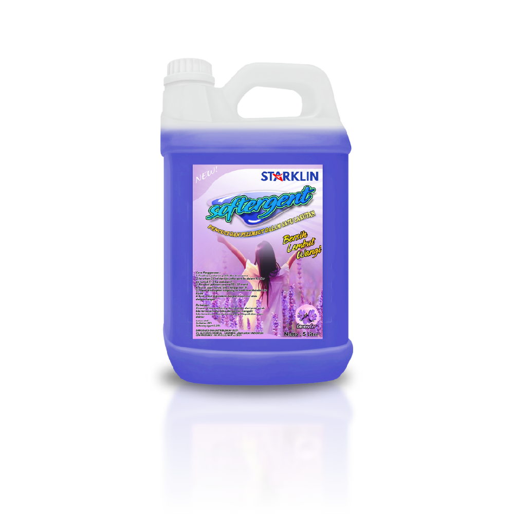 Pabrik sabun shampo detergen sabun cuci piring SOFTERGENT LAVENDER 